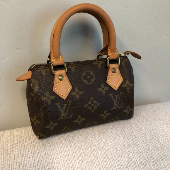 Louis Vuitton (LV) NANO Speedy Monogram Mini Bag-w COA - Picture 3 of 14